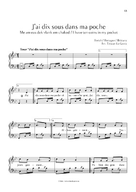 J'ai dix sous dans ma poche